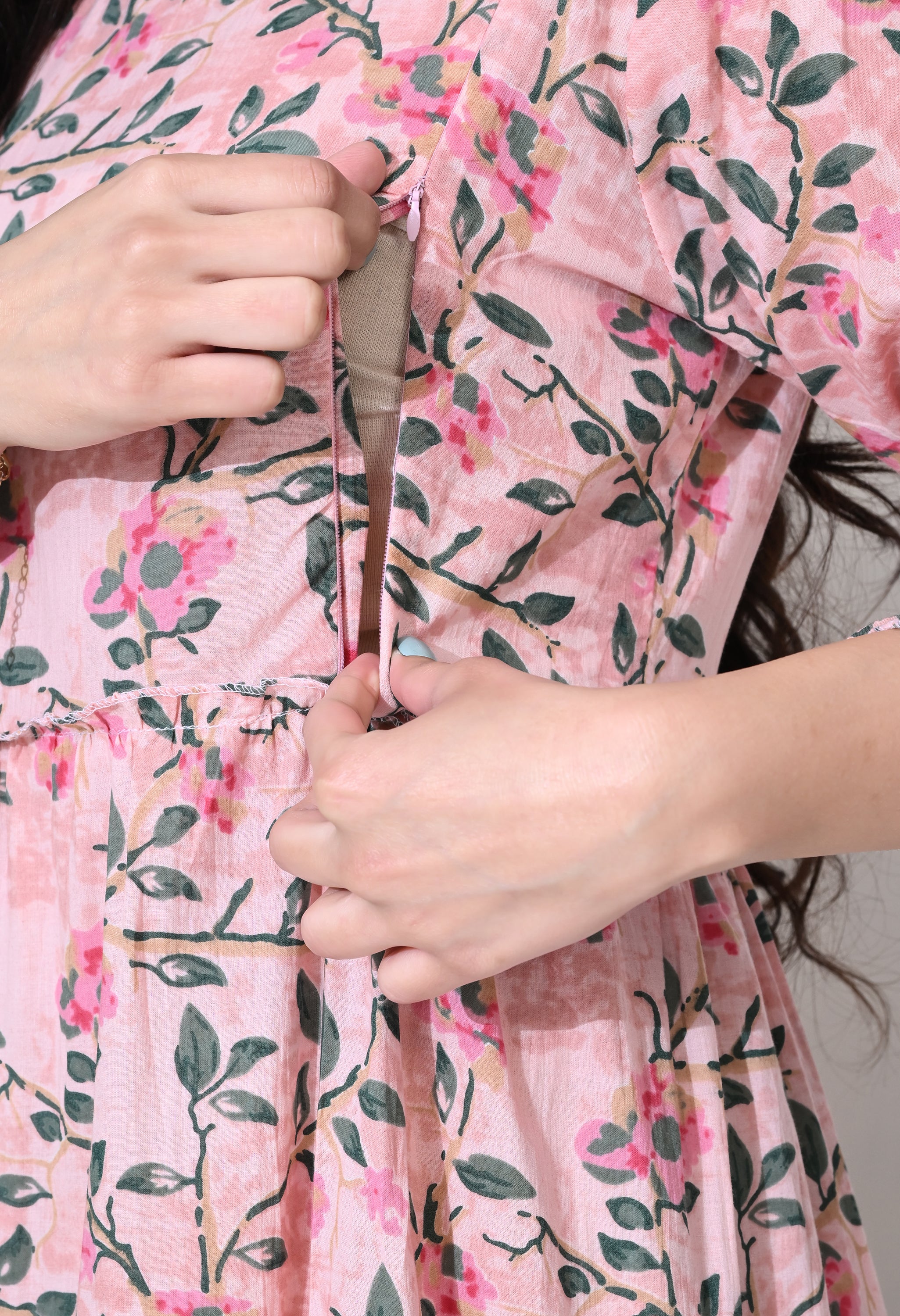 Floral Print Maternity Wear