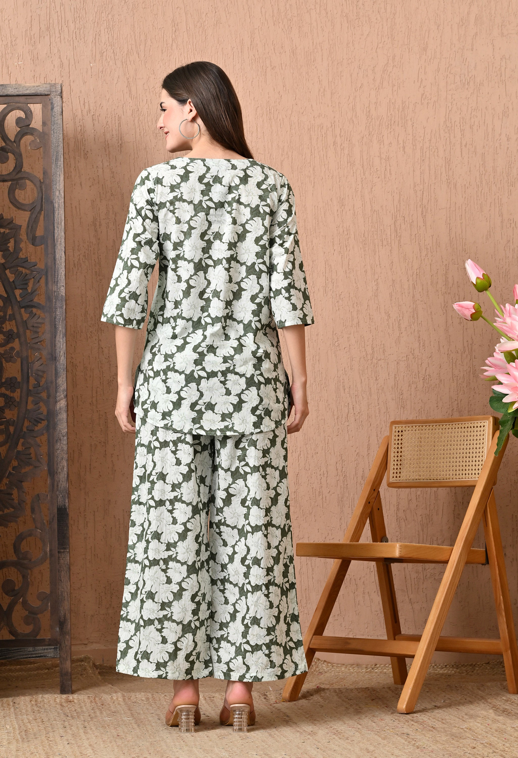 Limed Ash Cotton Co-ord Set