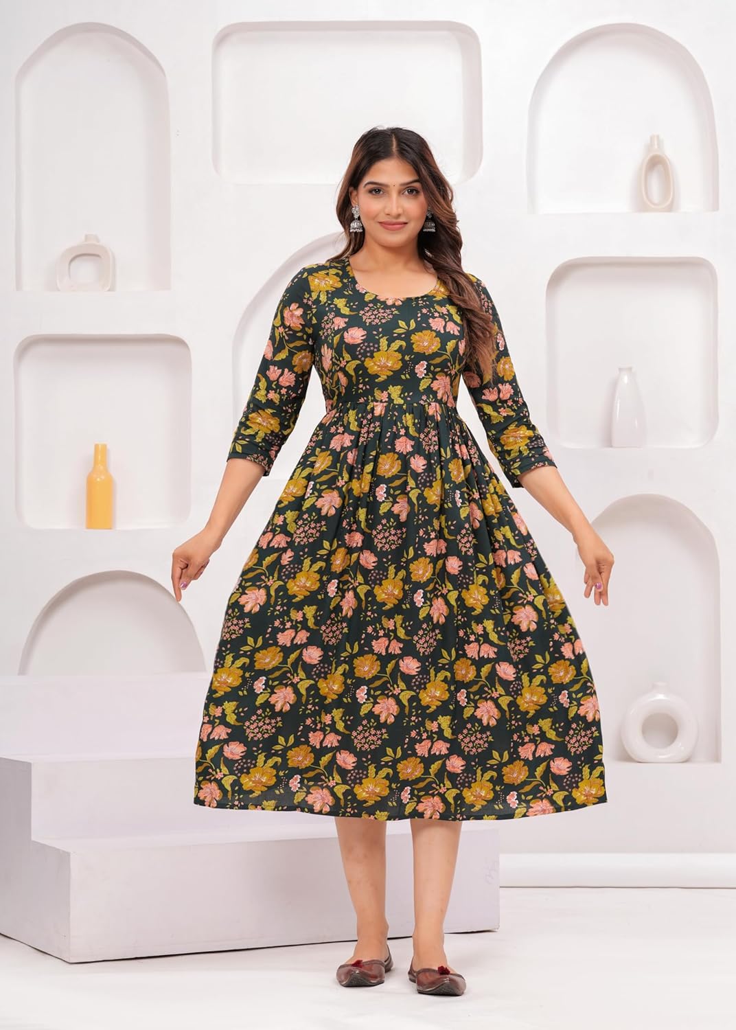 Floral Printed Feeding Kurta By SILAKIVA