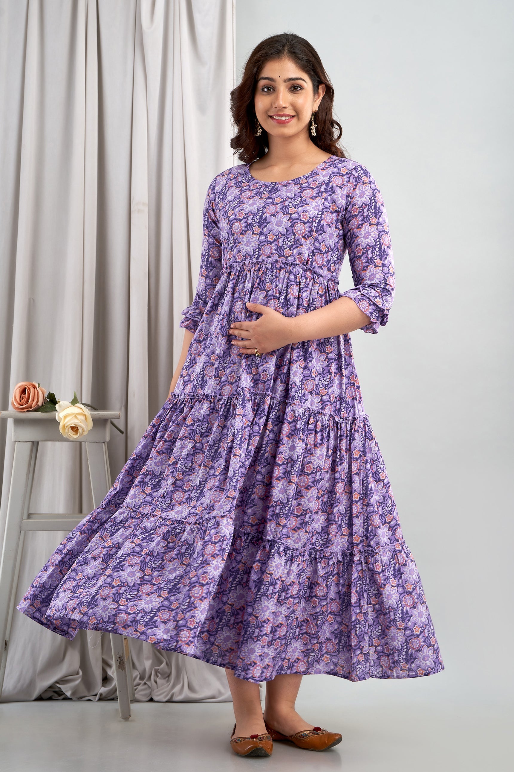 Women's Beautiful Maternity Gown