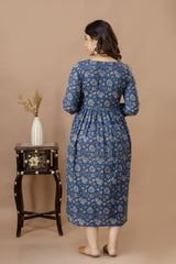 Floral Printed Feeding Kurta