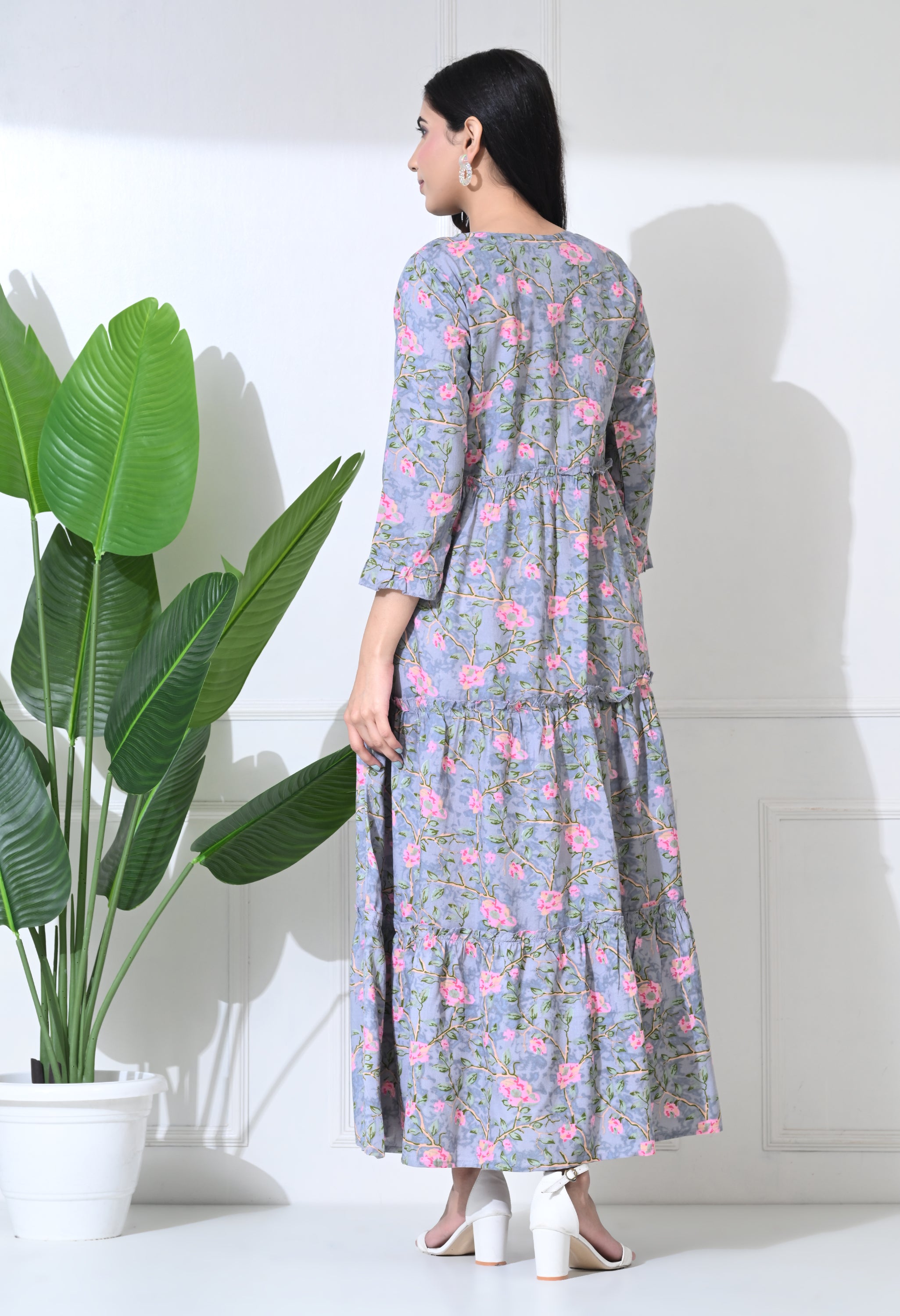 Light Grey Feeding Kurti