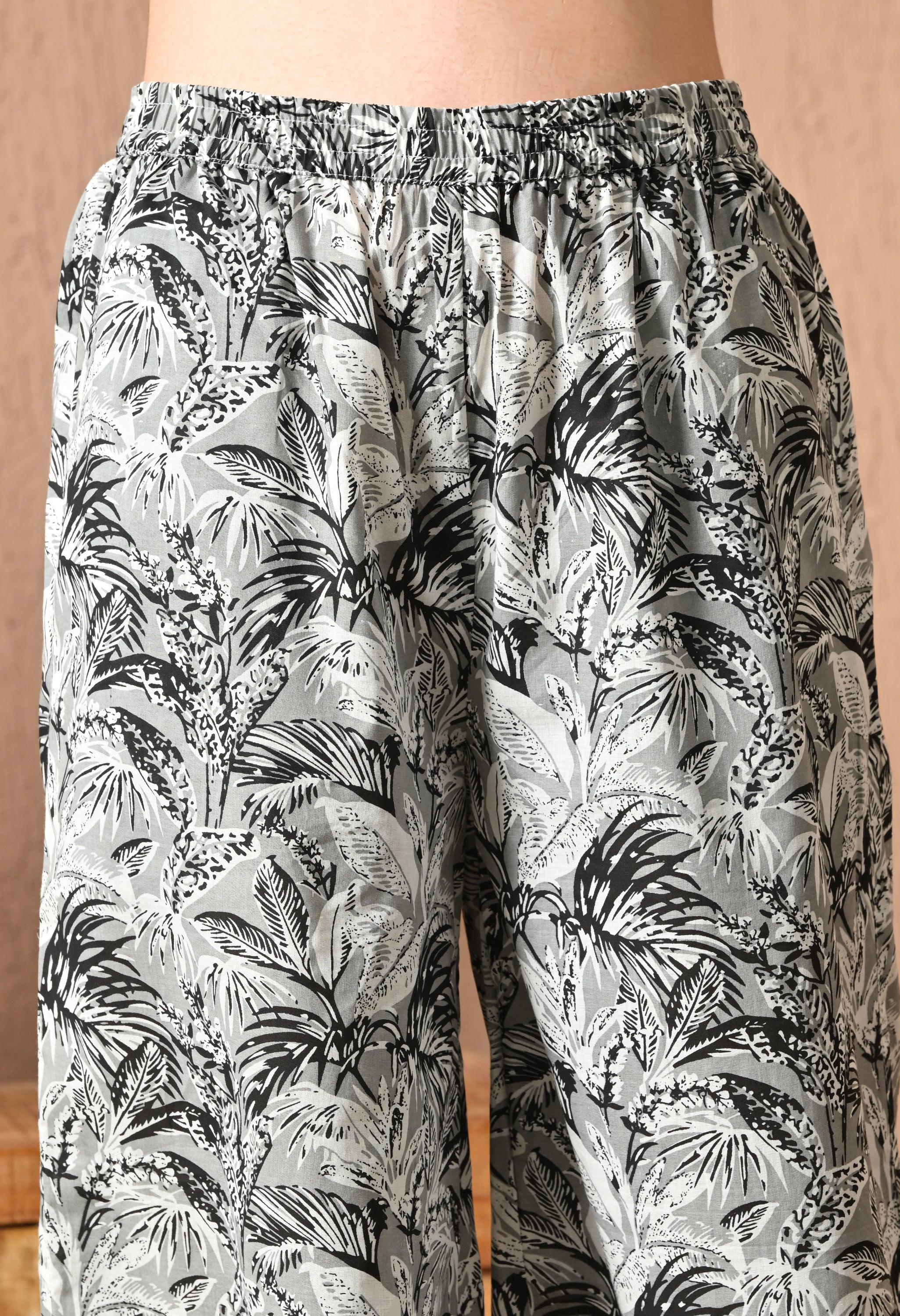 Grey Cloud Night Suit