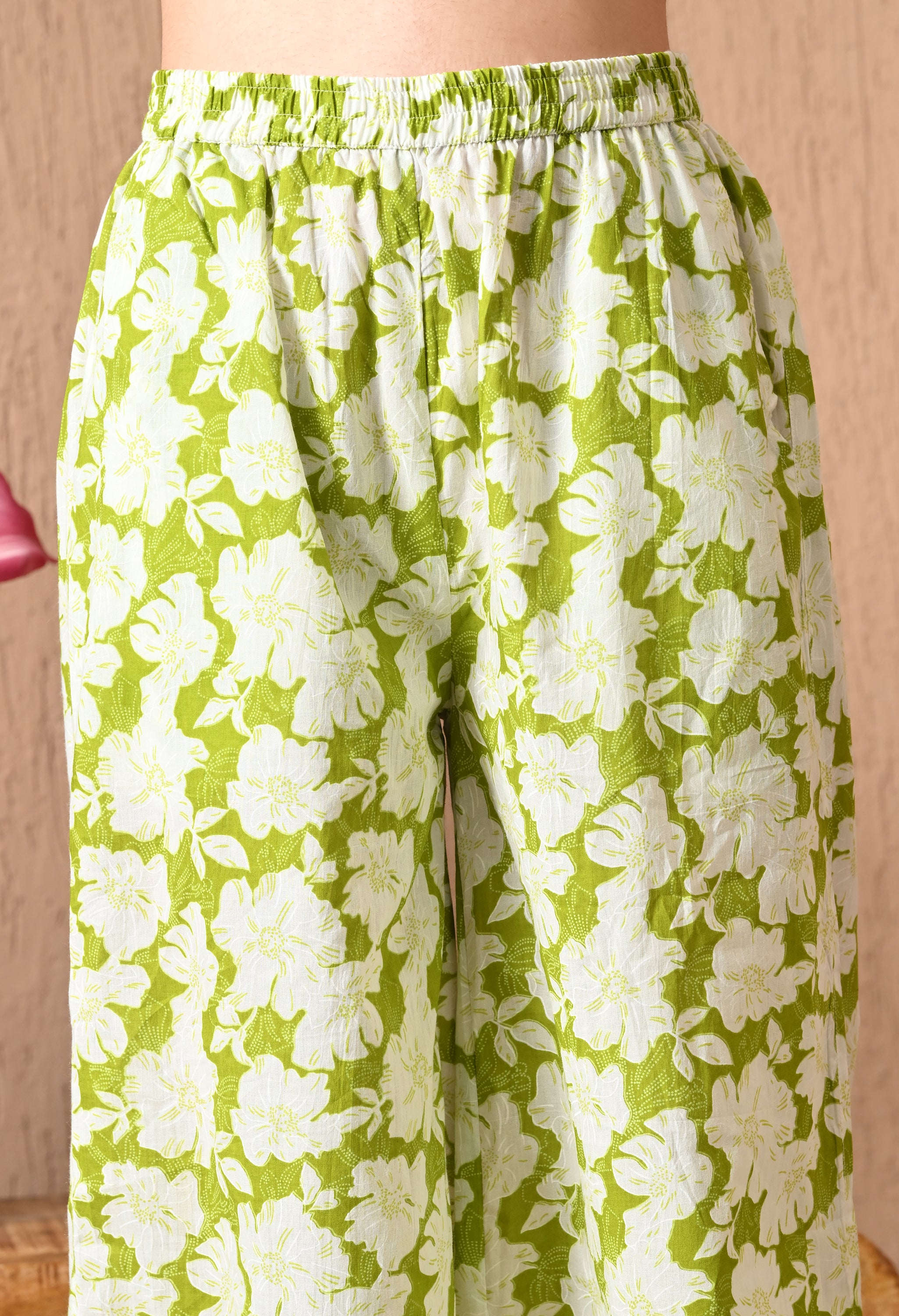 Trendy Green Night Suit