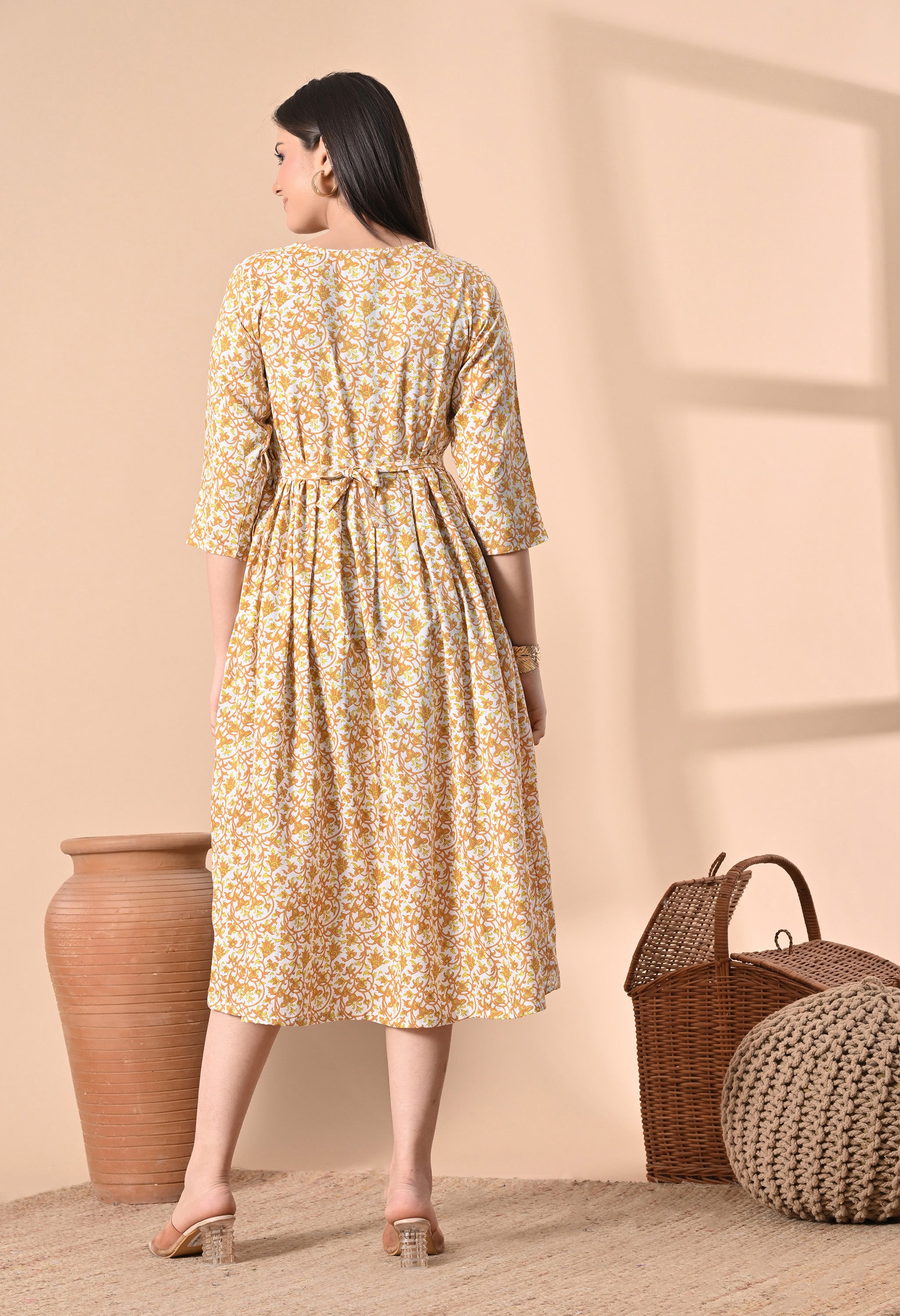 Yellow Maternity wear