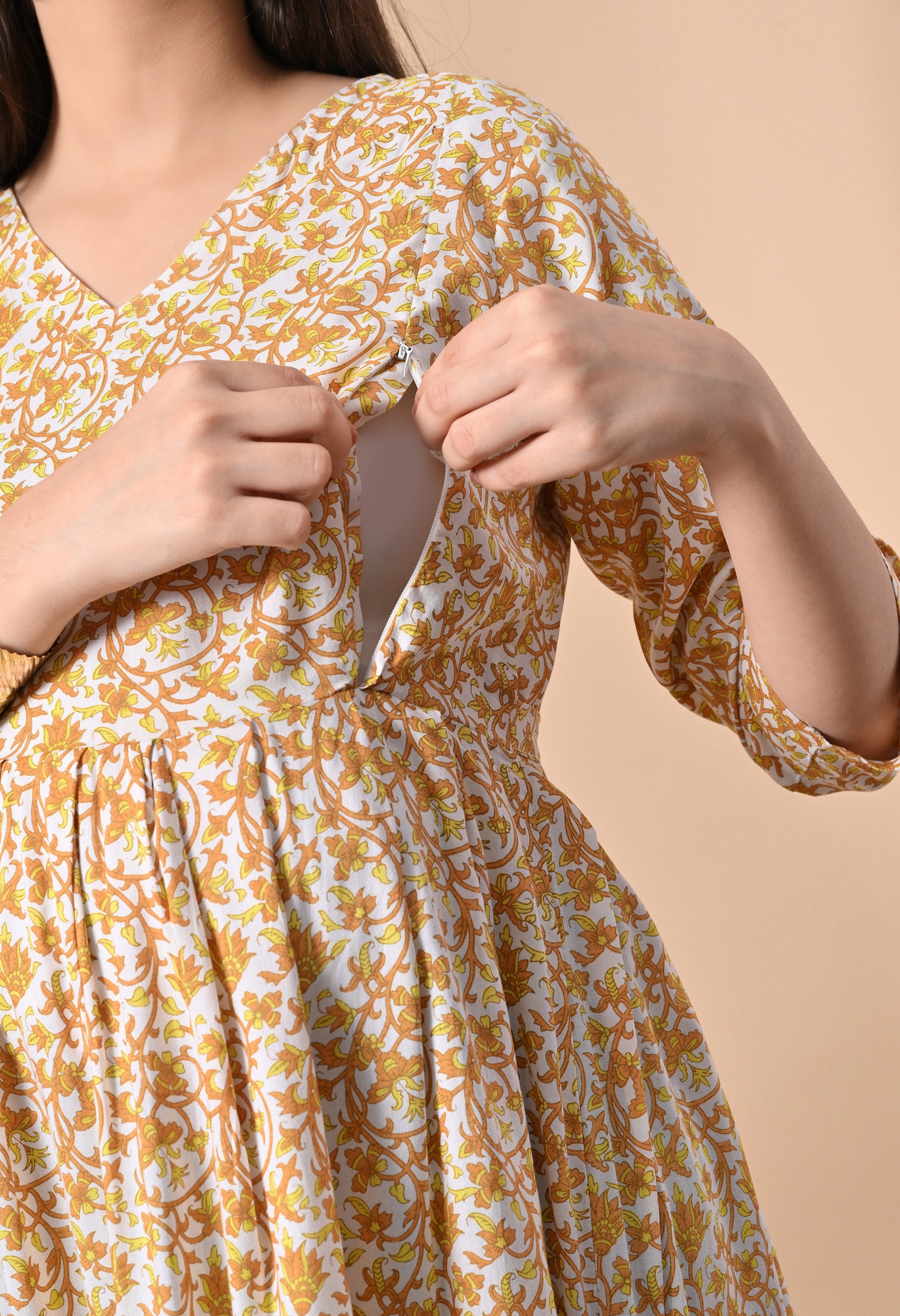 Yellow Maternity wear