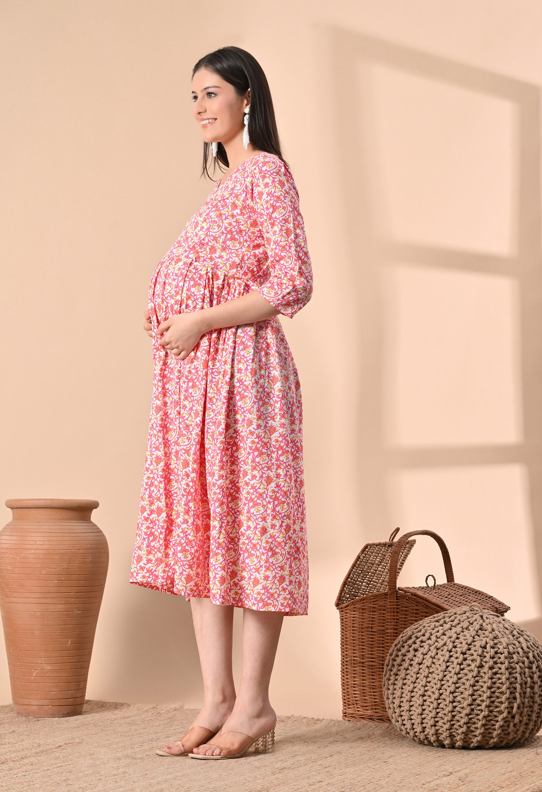 Pink Maternity Wear