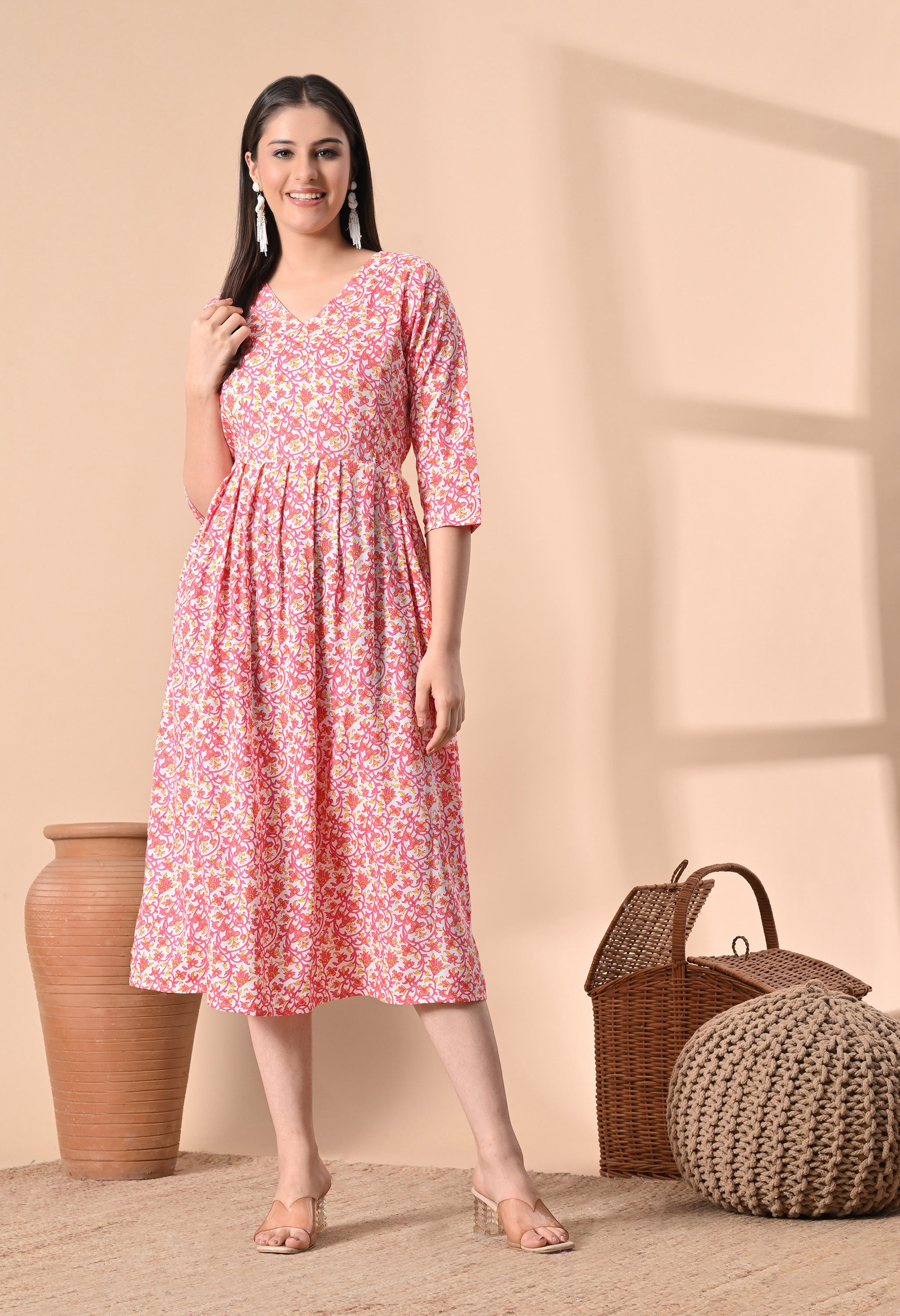 Pink Maternity Wear