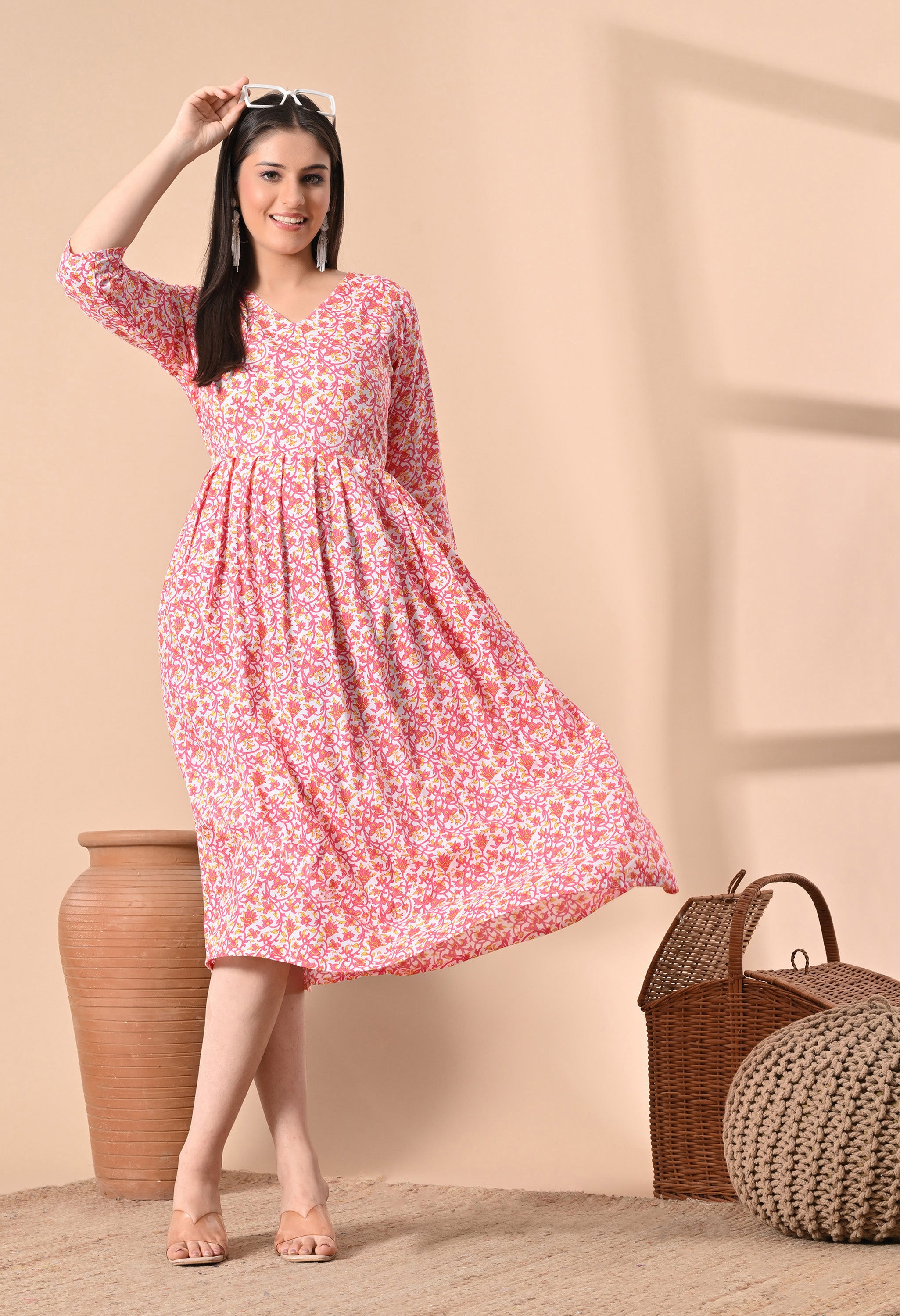 Pink Maternity Wear