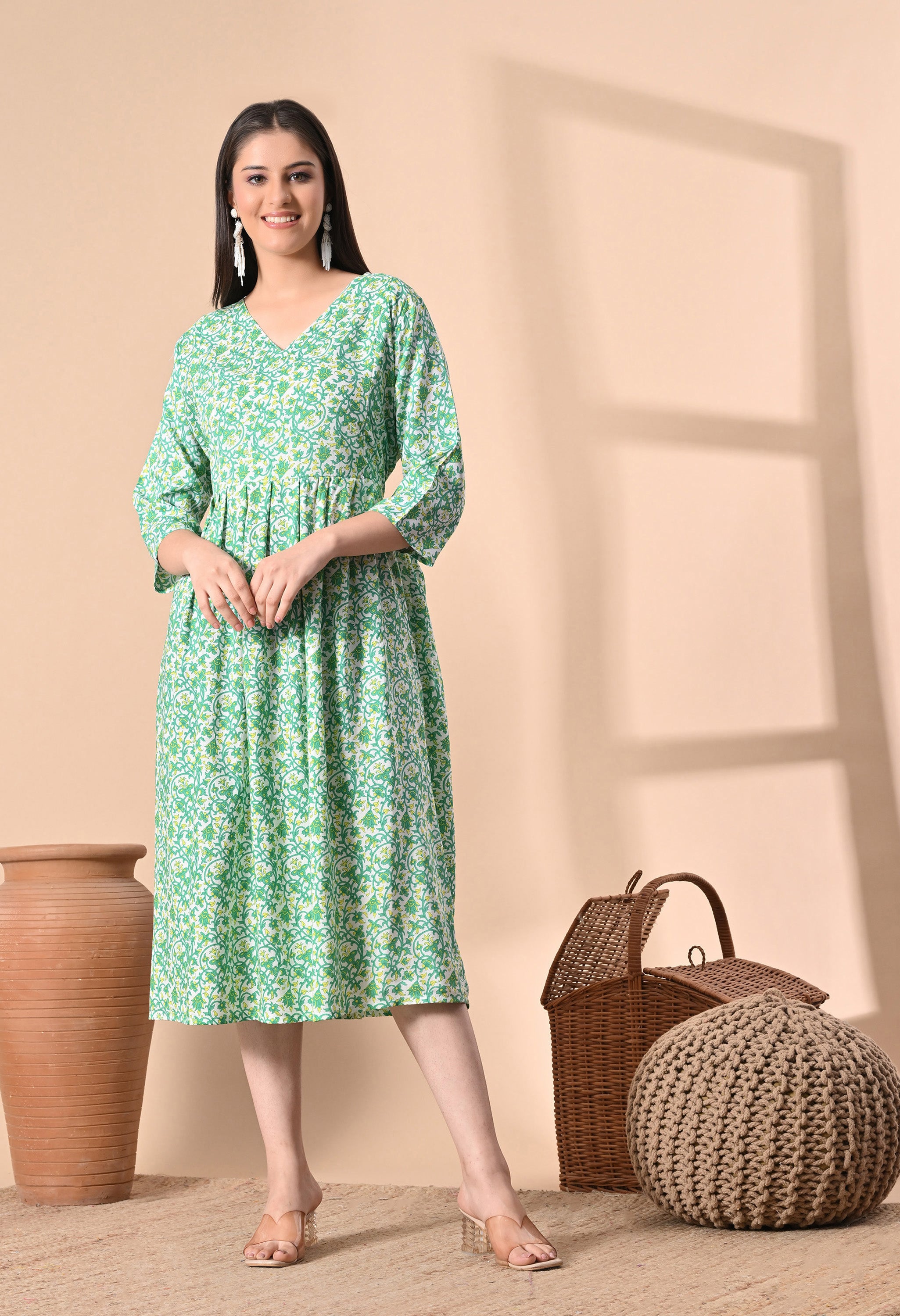 Green Maternity Wear