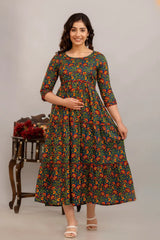 Women's Beautiful Maternity/Feeding Kurtis By SILAKIVA