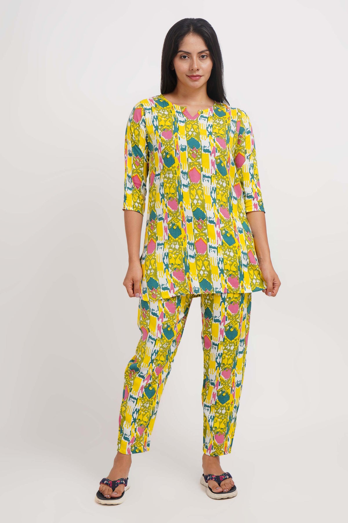 Beautiful Night Suit with Pyjama set