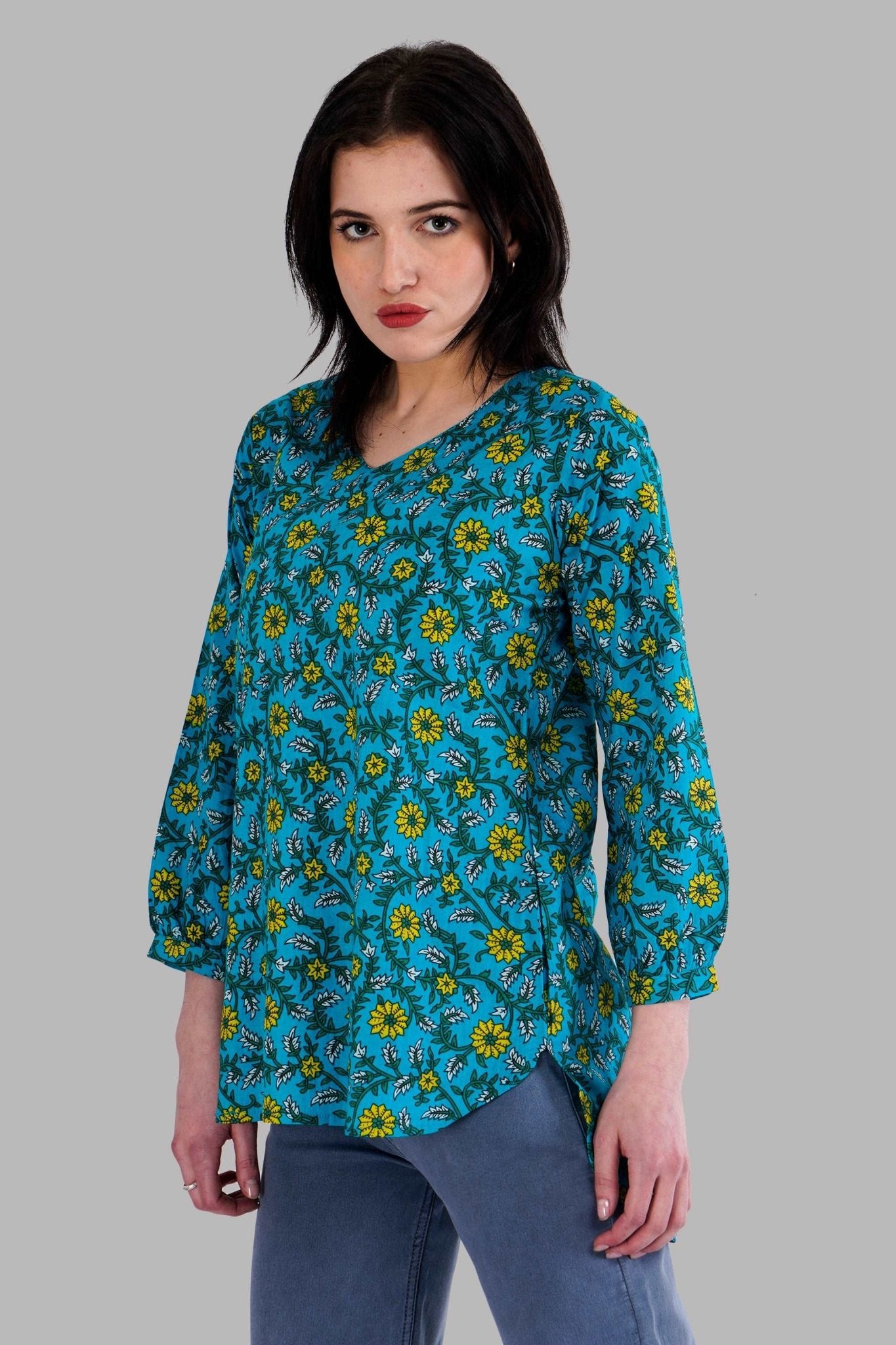 Cotton Short Kurta for Womens