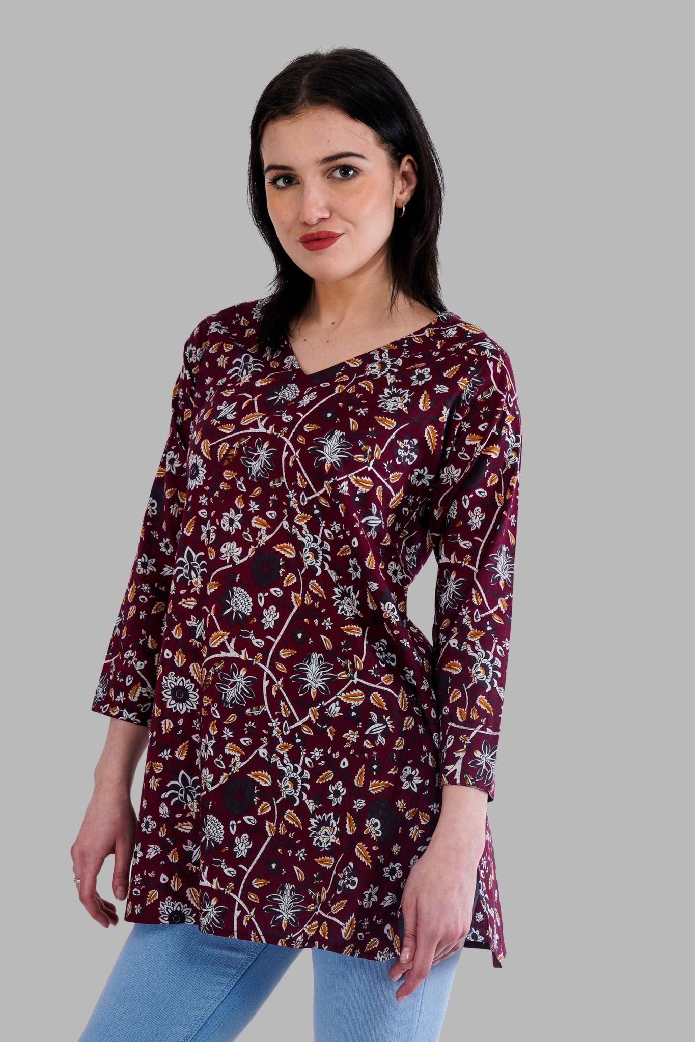 Cotton Short Kurta for Womens