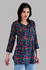 Women's Casual Short Kurta/Tops SILAKIVA